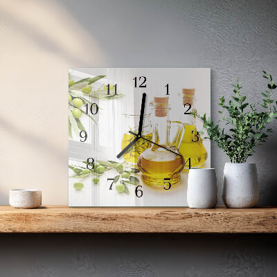 Reloj de vidrio Aceite