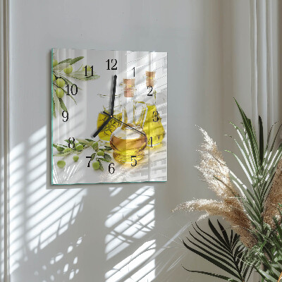 Reloj de vidrio Aceite