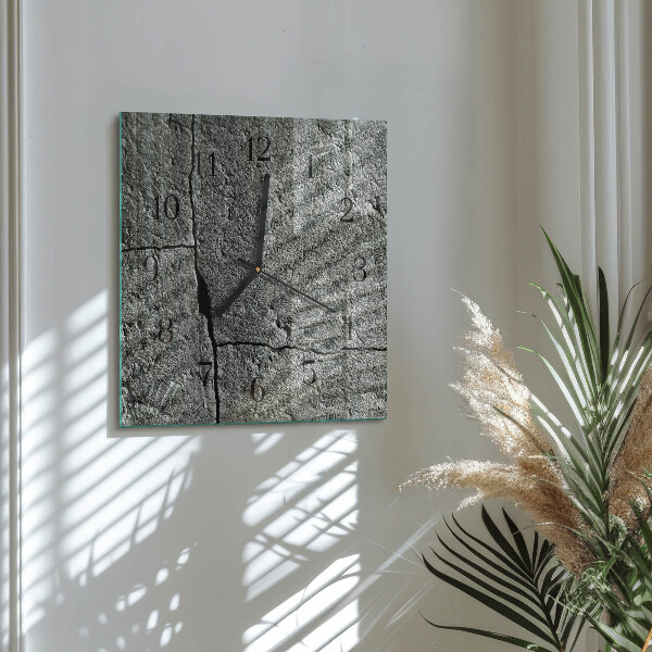 Reloj de vidrio Piedra natural