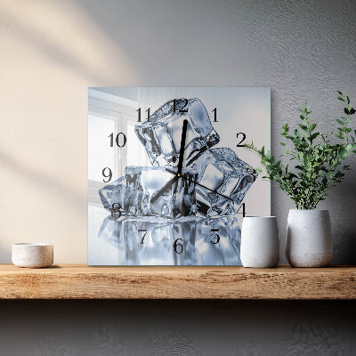 Reloj de vidrio Hielo
