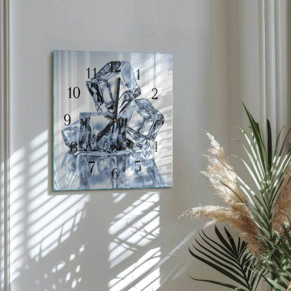 Reloj de vidrio Hielo