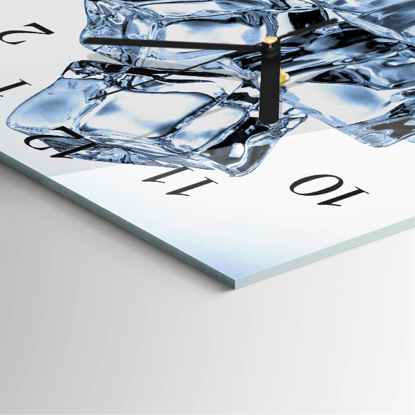Reloj de vidrio Hielo