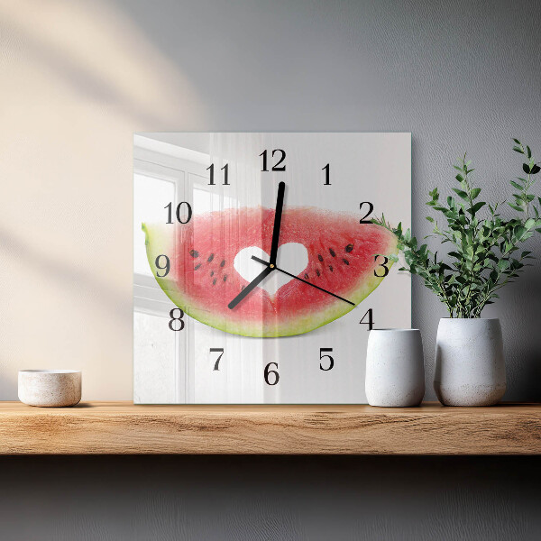 Reloj de vidrio Sandía