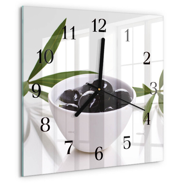 Reloj de vidrio Aceitunas