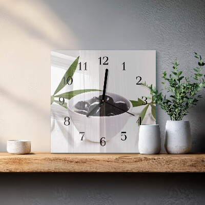 Reloj de vidrio Aceitunas