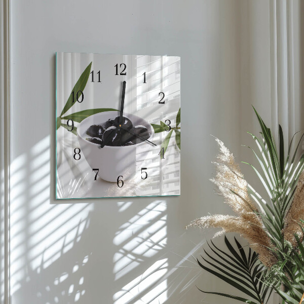 Reloj de vidrio Aceitunas