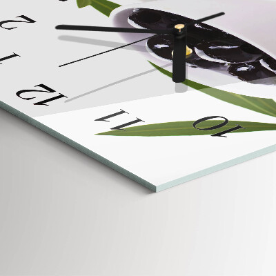 Reloj de vidrio Aceitunas