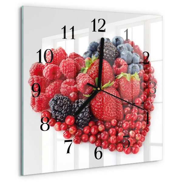 Reloj de vidrio Fruta