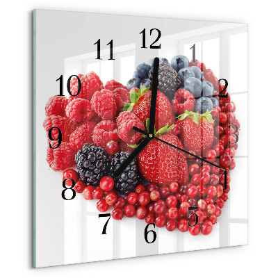 Reloj de vidrio Fruta