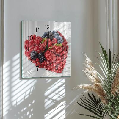 Reloj de vidrio Fruta