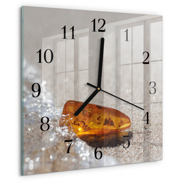Reloj de vidrio Ámbar