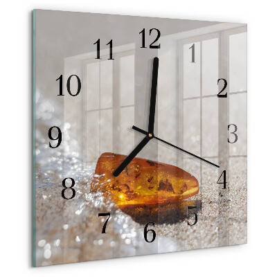 Reloj de vidrio Ámbar