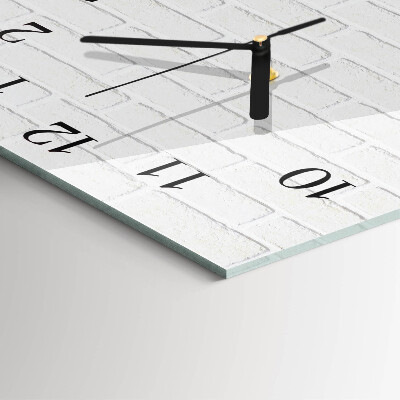 Reloj de vidrio Ladrillo