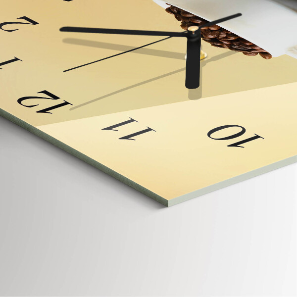 Reloj de vidrio Café