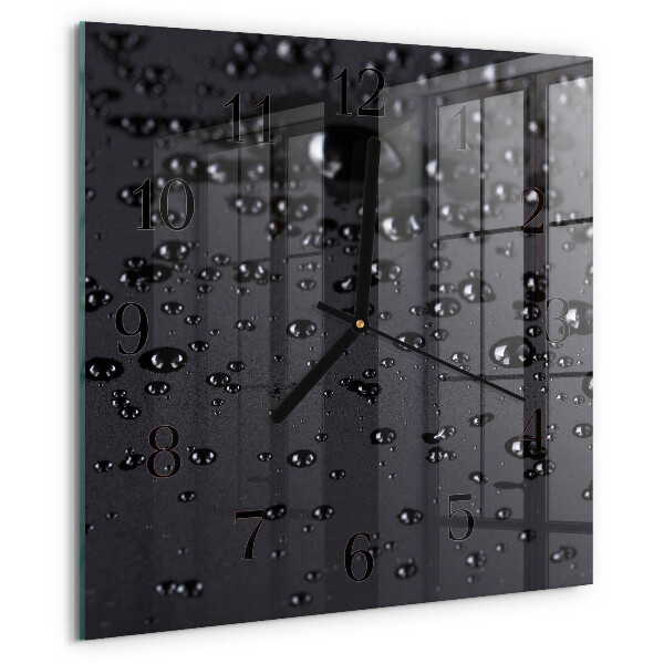 Reloj de vidrio Gotas