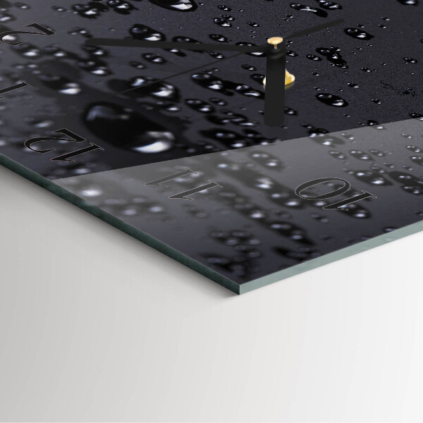 Reloj de vidrio Gotas