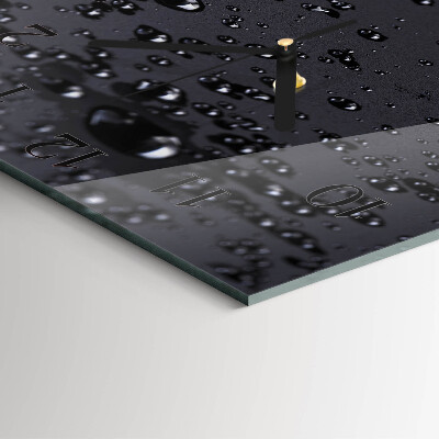 Reloj de vidrio Gotas