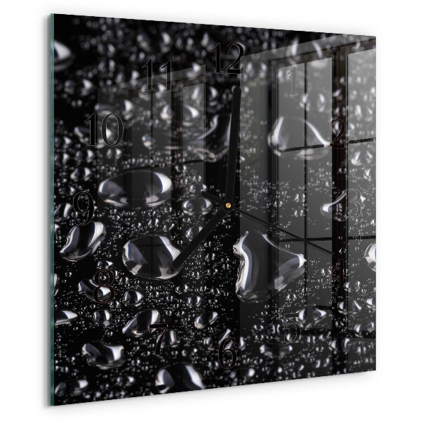 Reloj de vidrio Gotas