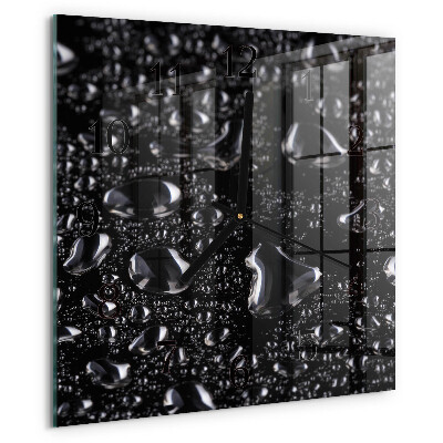 Reloj de vidrio Gotas