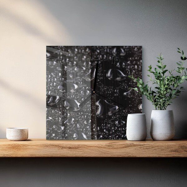 Reloj de vidrio Gotas
