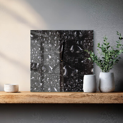 Reloj de vidrio Gotas