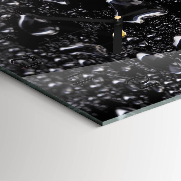 Reloj de vidrio Gotas