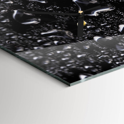 Reloj de vidrio Gotas