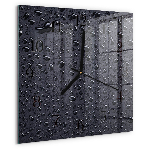 Reloj de vidrio Gotas