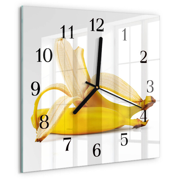 Reloj de vidrio Plátanos
