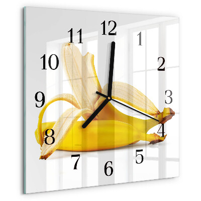 Reloj de vidrio Plátanos
