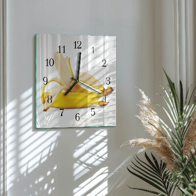 Reloj de vidrio Plátanos