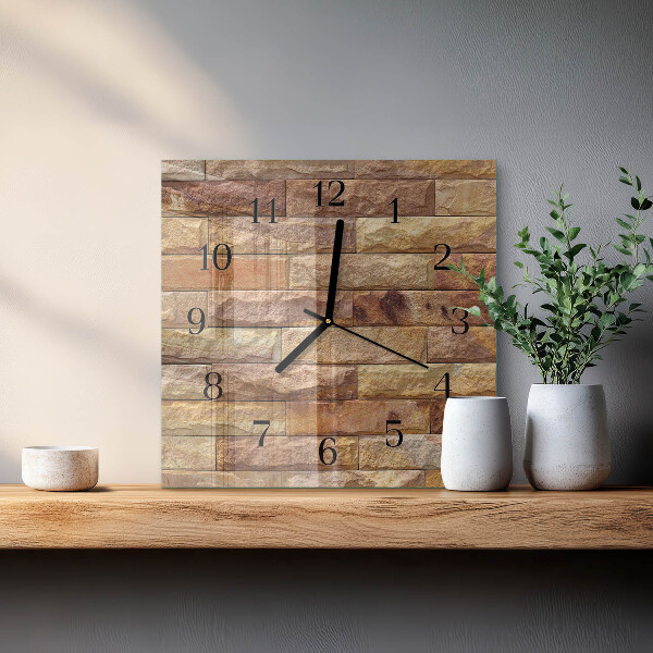 Reloj de vidrio Ladrillo