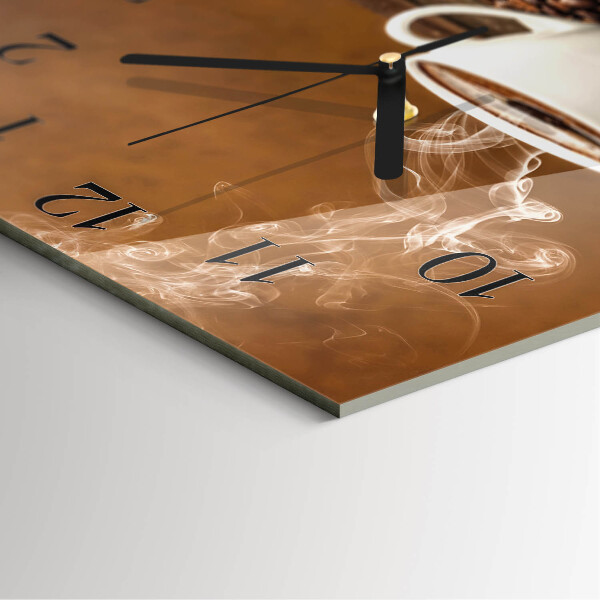 Reloj de vidrio Café