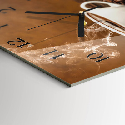 Reloj de vidrio Café