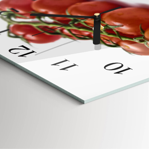 Reloj de vidrio Tomates