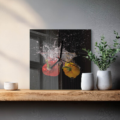 Reloj de vidrio Pimienta