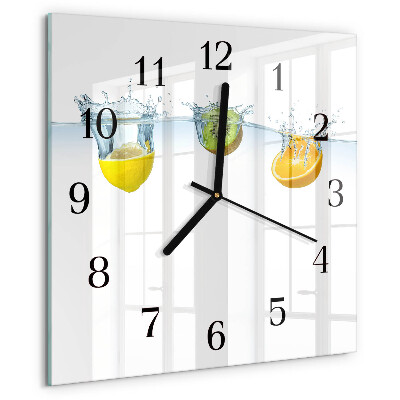 Reloj de vidrio Kiwi