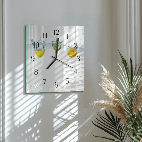 Reloj de vidrio Kiwi