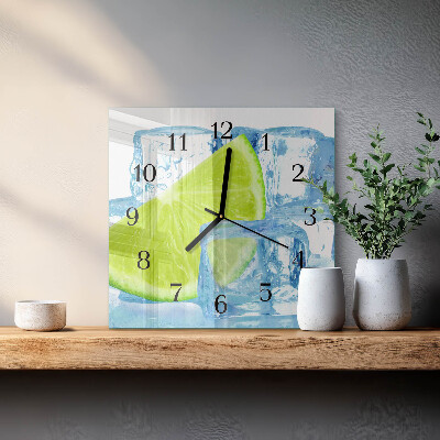 Reloj de vidrio Hielo de lima