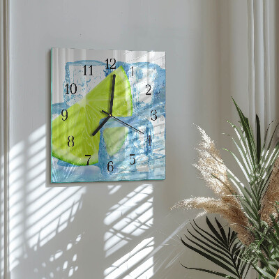 Reloj de vidrio Hielo de lima