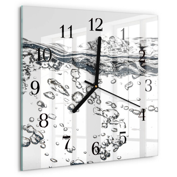 Reloj de vidrio Agua