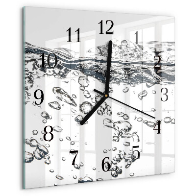 Reloj de vidrio Agua
