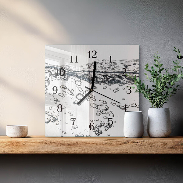 Reloj de vidrio Agua
