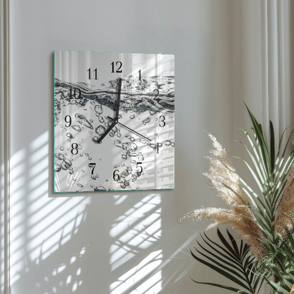 Reloj de vidrio Agua