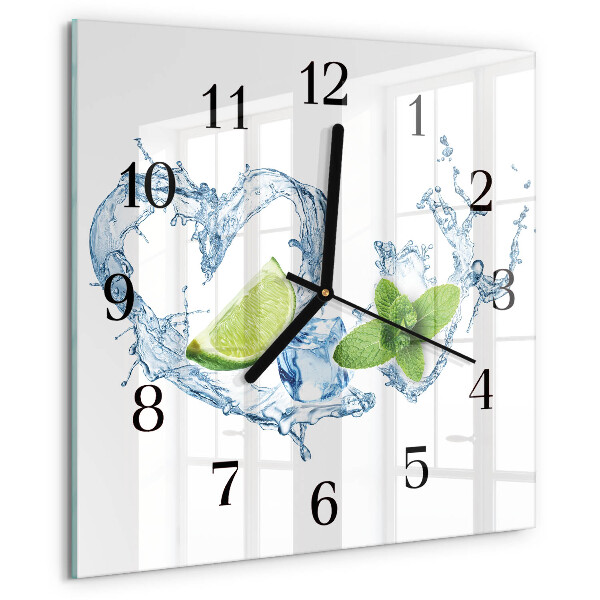 Reloj de vidrio Menta