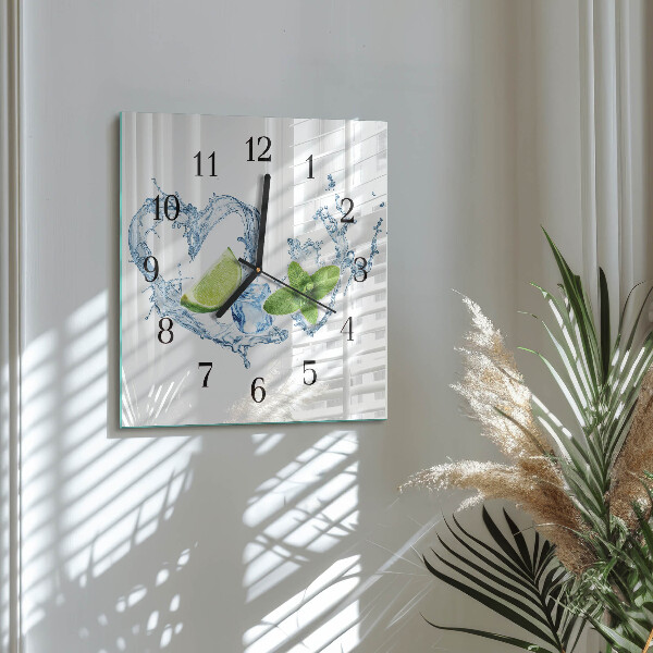 Reloj de vidrio Menta
