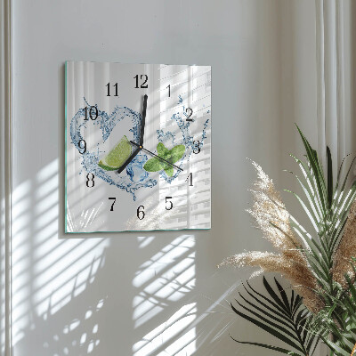 Reloj de vidrio Menta
