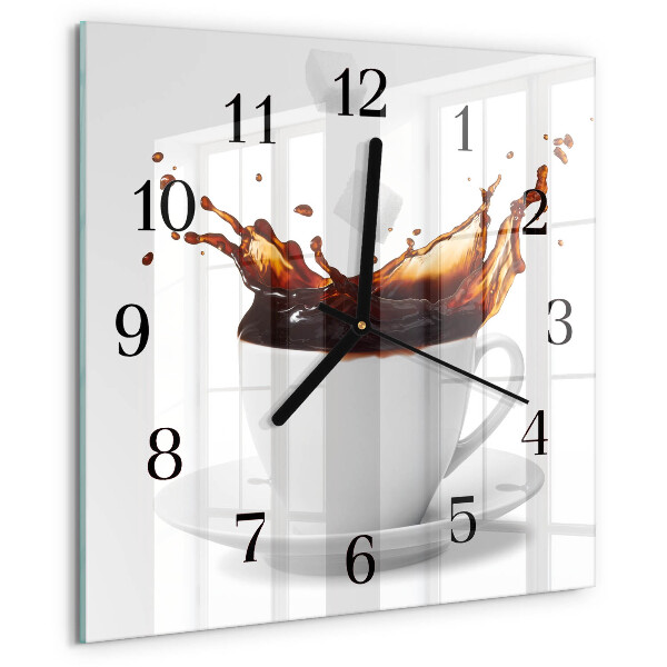 Reloj de vidrio Café
