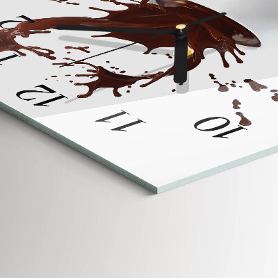 Reloj de vidrio Café