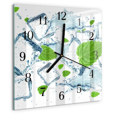 Reloj de vidrio Menta helada